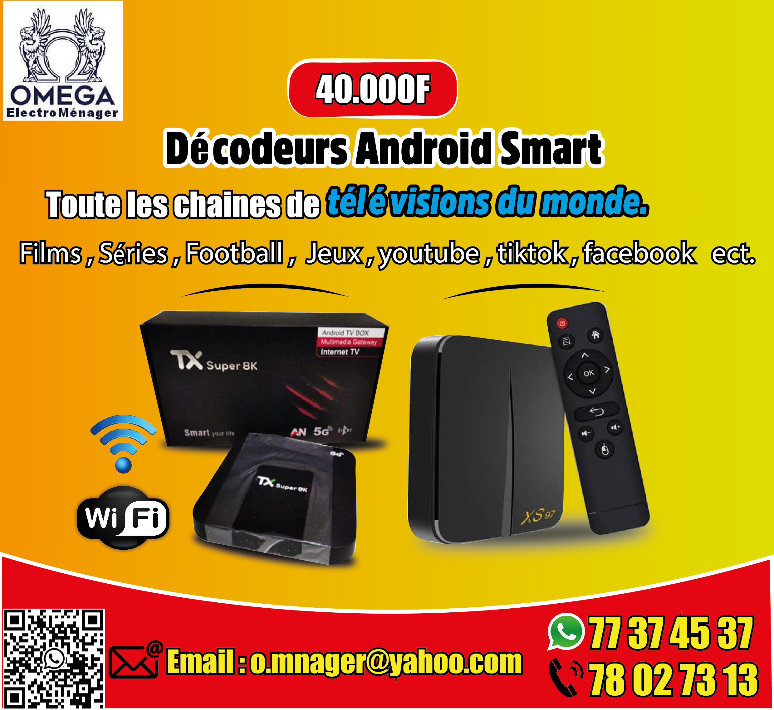 Smart mini androïde box