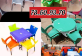 Chaises mini plast