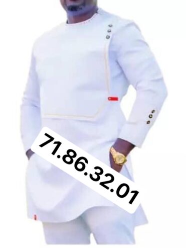 Ensemble tunique homme
