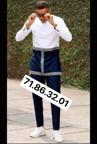 Ensemble tunique homme