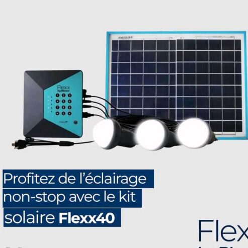 Kit solaire en lithium très efficace