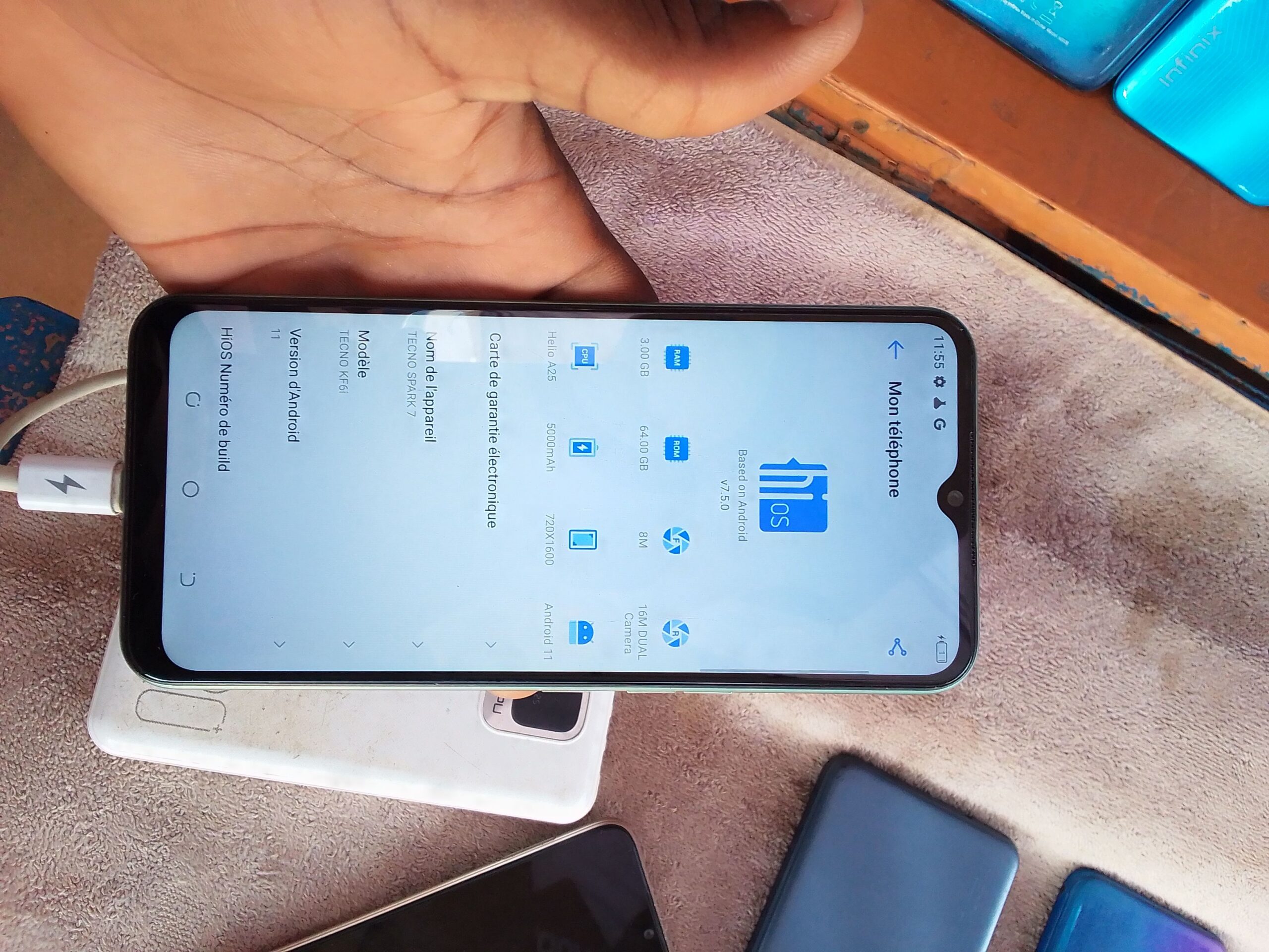 Spark 7 3 de Ram et 64 giga