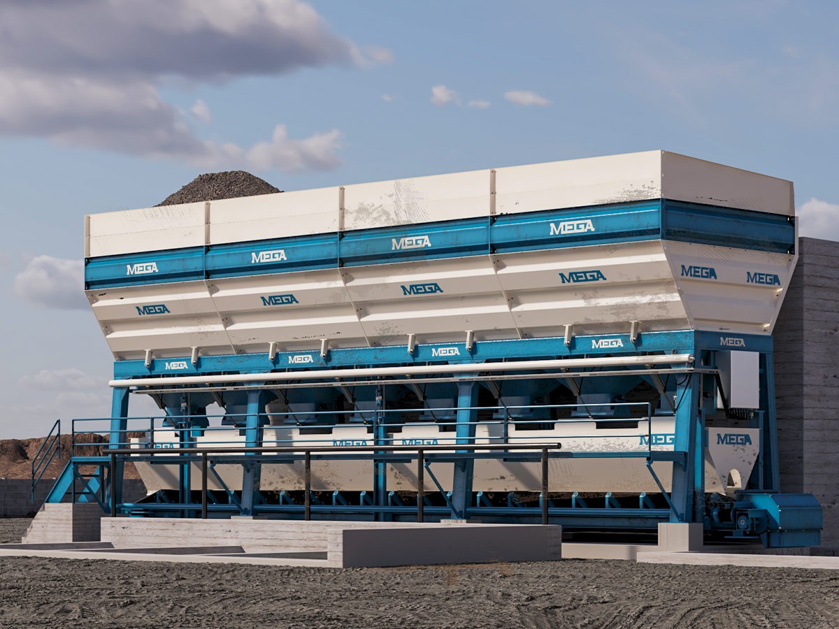 MEGA CENTRALE À BÉTON 200 m3 – MALAXEUR À BÉTON ‘TWINSHAFT’ – EXPÉDITION GRATUITE