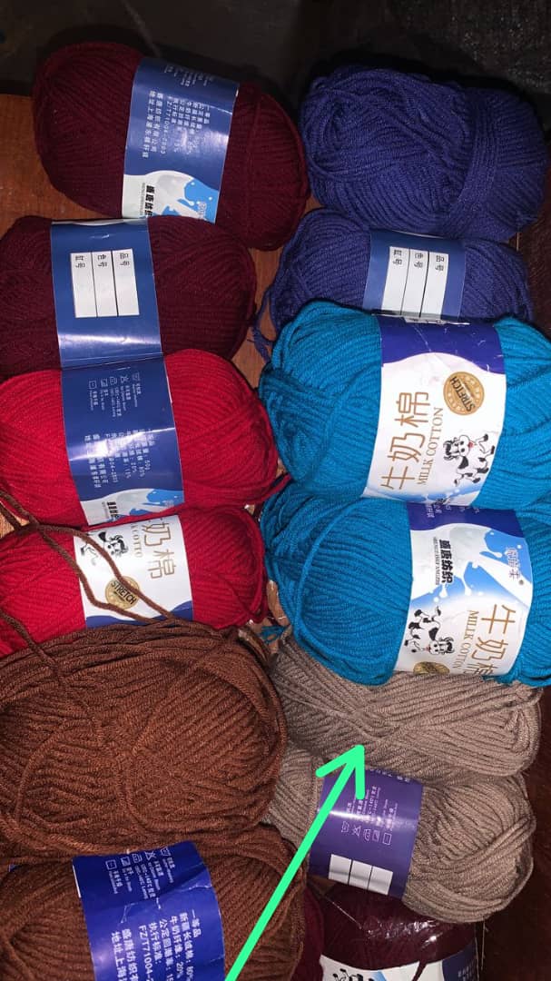 Laine coton lait 5 plis