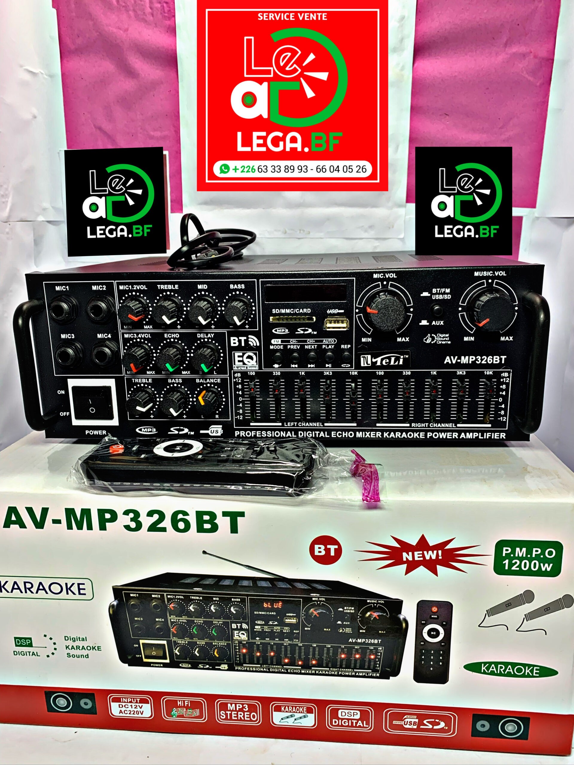 Amplificateur de 300w