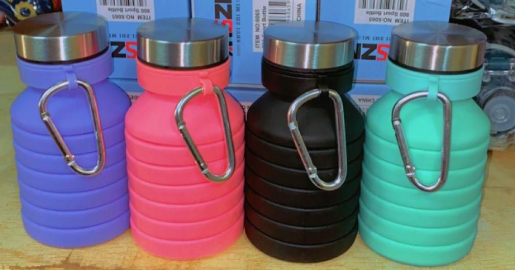 Gourde d’eau pliable