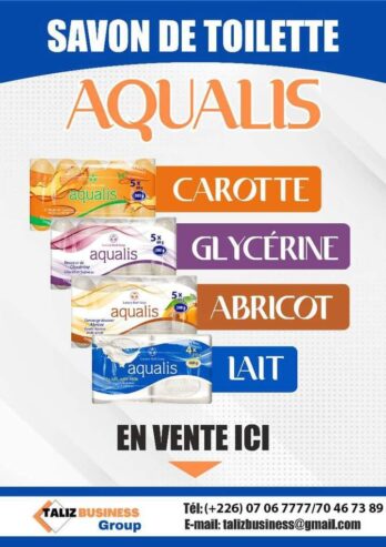 Aqualis savon de toilette