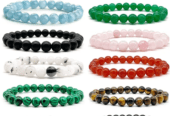 Des bracelets en pierre naturelle