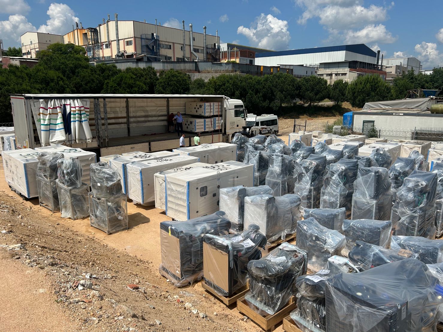 Groupe électrogène diesel 5kVa à 3.500 kVa TURQUIE BF