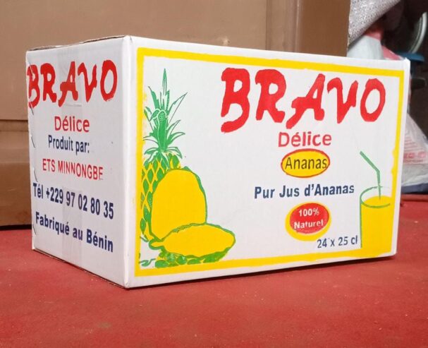 Jus d’ananas BRAVO Délice