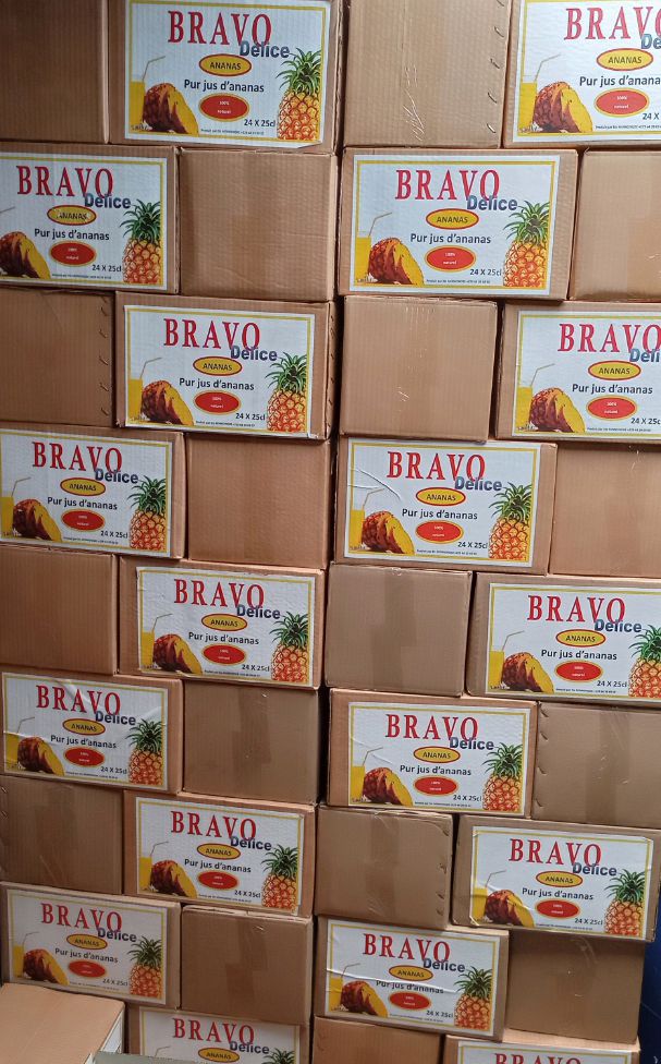 Jus d’ananas BRAVO Délice