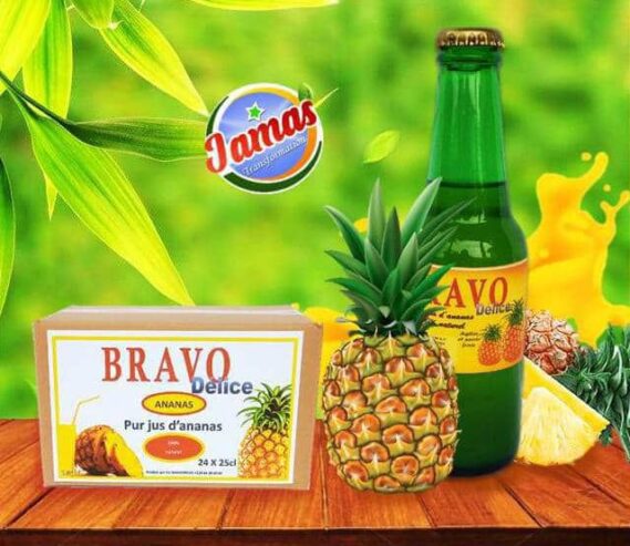 Jus d’ananas BRAVO Délice