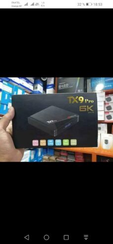 Box Android Tv+Abonnement iptv