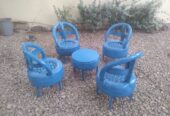 DES CHAISES EN PNEUS