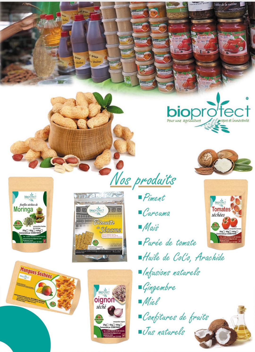 Produit agro-alimentaire et forestier ligneux et non ligneux