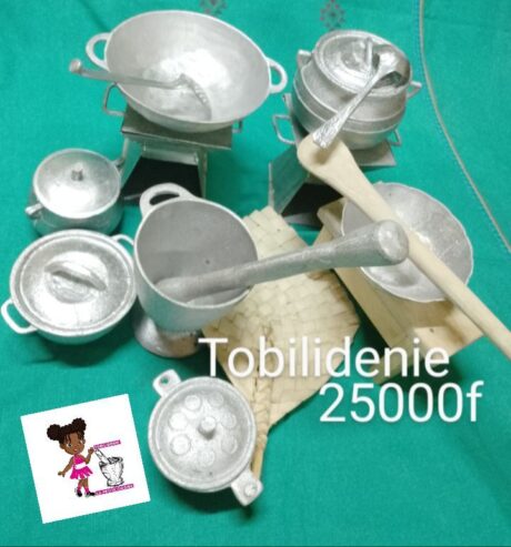 Dînette ustensiles de cuisine pour enfant Tobilidenie