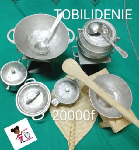Dînette ustensiles de cuisine pour enfant Tobilidenie