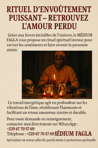 COMMENT FAIRE REVENIR SON EX, PUISSANT RETOUR AFFECTIF AMOUREUX RAPIDE