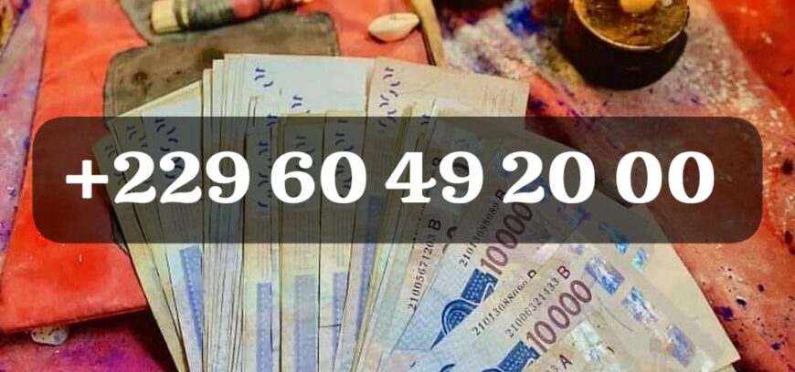 COMMENT PUIS-JE AVOIR LE VRAI PORTEFEUILLE MAGIQUE A DISTANCE ? +229 01 60 49 20 00