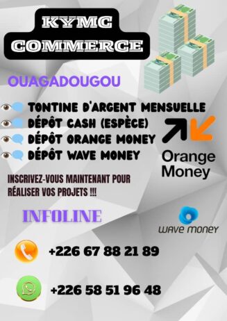 TONTINE D’ARGENT À OUAGADOUGOU