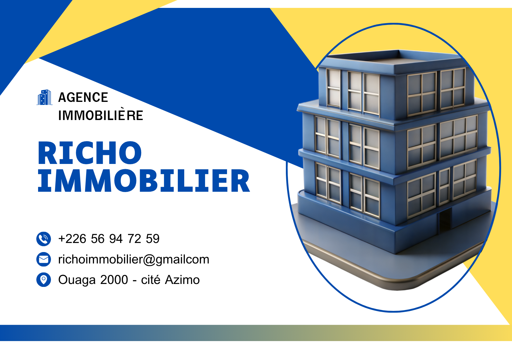 SERVICE GRAPHISTE À OUAGA