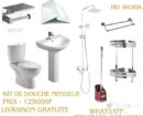 Promo douche complet eau froide eau chaude