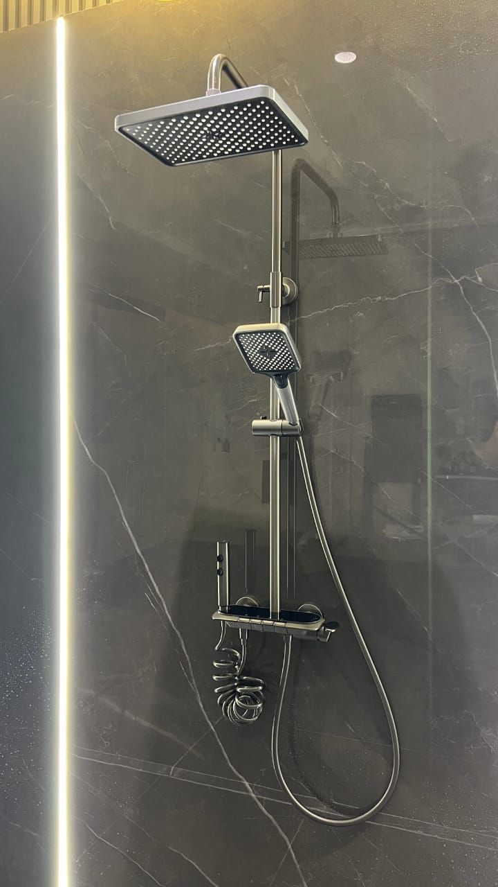 Promo colonne de douche mitigeur eau froide eau chaude