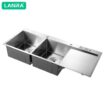 Promo évier 2 bac inoxydable