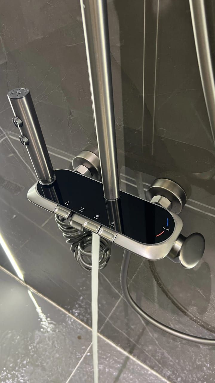 Promo colonne de douche mitigeur eau froide eau chaude