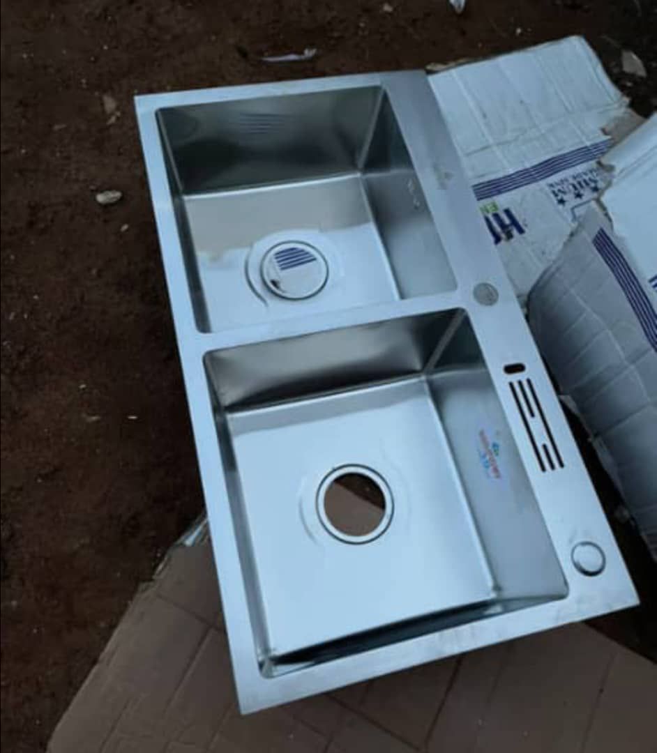 Promo évier 2 bac inoxydable